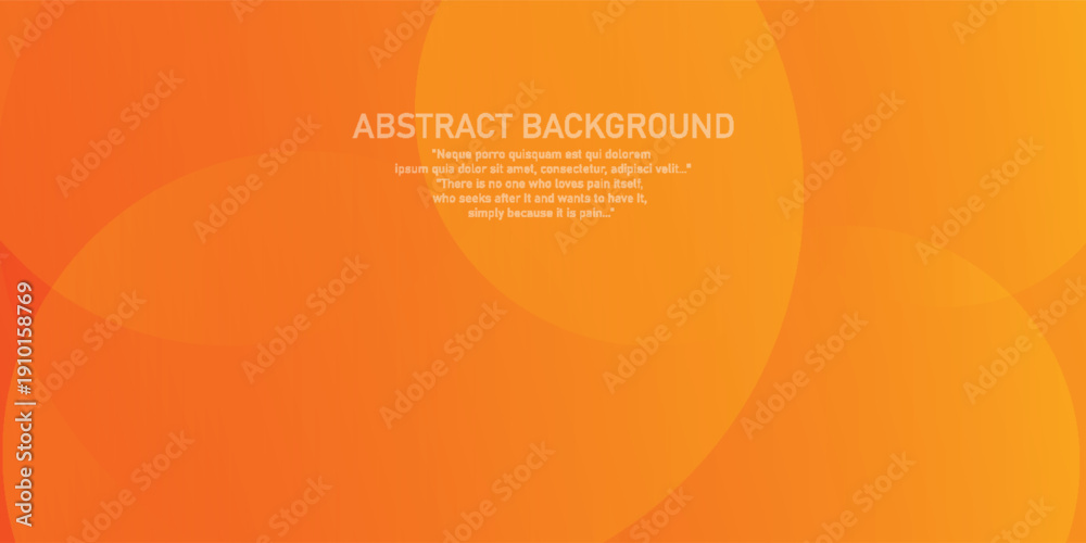 Warm orange abstract background with subtle gradients and soft circular ...