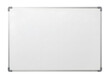 © Samoresh - A empty white board or magnetic dry erase board with a silver frame isolated on white or transparent background