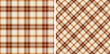 © Omeris - Plaid seamless pattern. Repeating checker fabric for design prints plaids. Repeated check ekose. Checks square line. Vichi geometric cloth. Tartan repeat textile. Madras flannel. Vector illustration