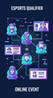© Yahya - Esports Qualifier Online Event Competition Digital Gaming Arena Connection