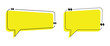 © Snap Smith - A visually appealing trio of empty quote boxes in distinct colors.  Communication or suggestion testimonial in chat bubble design. Bubble testimonial banner, quote.