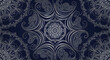 © Ehesan - Intricate black white mandala seamless pattern elegant decorative ornate design
