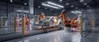 © Febcherl Studio - Robotic arms performing welding and assembly tasks in a modern automotive manufacturing plant