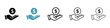 © Lovely - loan vector thin line icon set. personal bank loan vector symbol for web ui designs. Thin line customizable illustration. Contour symbol. Vector isolated outline drawing. Editable stroke