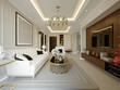 © murattellioglu - 3d render luxury home living room