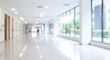 © Hasem-A-Rafsanzani - long white corridor with windows and doors in office building