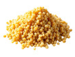 © Fotograf - A stack of yellow food items sit on a white background, great for use in illustrations or graphics