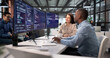 © Andrey Popov - African American Software Engineer Leading Diverse Team