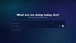 © 24 std - Chat with ai, neon website template page. AI assistant chat  for communicating. Futuristic website UI, UX start page of communication. Artificial Intelligence Assistant.  Vector web mockup