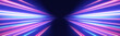© kleinstock - Shimmering laser beams spiral in abstract patterns, creating a sense of depth and motion. Neon hues pulse vividly. Perfect for AI visualizations.