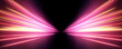 © kleinstock - Dynamic light streaks flow along a futuristic highway, blending pink, blue, and green tones. Motion feels unstoppable. Ideal for tech or city concepts.