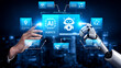 © InfiniteFlow - AI agents orchestrate tasks across chat data, calls, and content. AI agents boost productivity with automation, and AI agents improve voice service quality with faster NLP cloud responses. Corpus