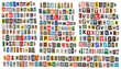 © adimas - Collage of cut-out letters, numbers, and symbols on white.