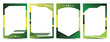 © julied - Sport player trading card frame border template design