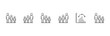 © MdJahid - People height icon set with linear human figures of different sizes and growth measurement