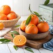 © Sadia - Orange is a vibrant and juicy fruit known for its sweet and tangy taste it's a great source of vitamin c and fiber making a healthy snack
