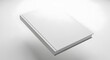 © Rafael - A white book floating in the air with a plain background