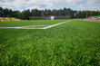© Dmitry - Close up of green artificial grass on empty football stadium
