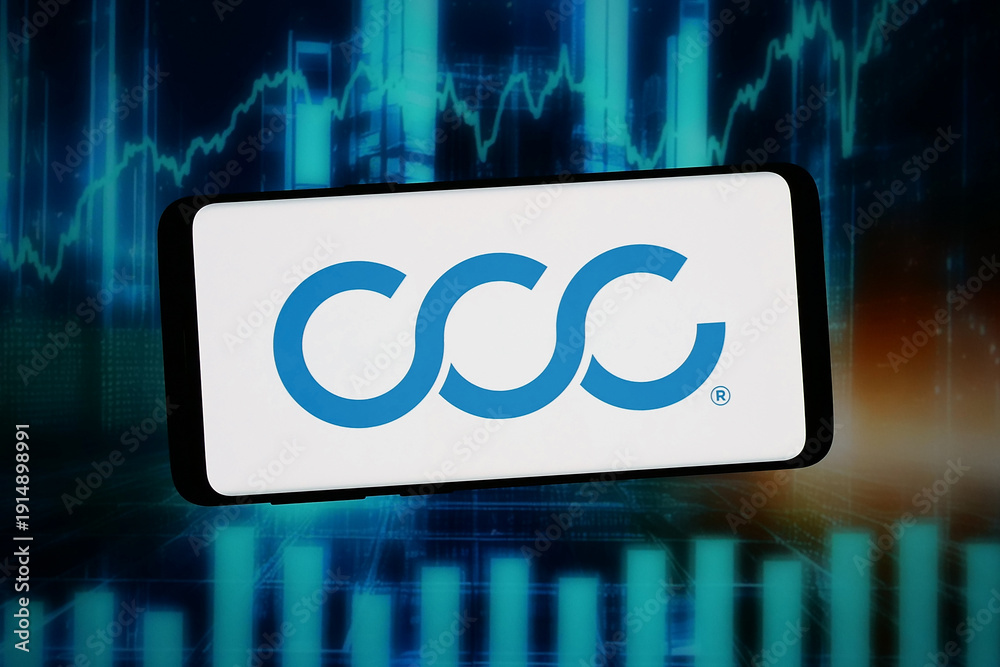 Computer Ccc Background Stuttgart, Germany - 02-12-2026: In this photo illustration, the logo ...