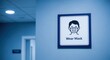 © Rita - Mandatory Mask Signage Inside An Institutional Environment For Public Health Safety Regulations