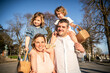 © ADDICTIVE STOCK - Family celebrating easter in springtime