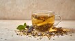 © TheWaterMeloonProjec - Blended herbal tea with zesty lemon mint and gentle lavender