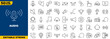 © Ikin - Audio and Voice Communication Line Icons Set Editable Stroke