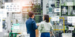 © metamorworks - 工場、製造業、システム、管理、経営、人材、機械、設備投資、SCM、MES、建設、設計、エンジニア、オペレーター、情報、分析、コスト、経済、産業、工業、プラント、ものづくり、製造、生産、IIoT、IoT、AI、スマート、ファクトリー、オートメーション、FA、ソフトウェア、未来、画面、データ、コンセプト、イメージ、統計、グラフ、企業、仕事、ビジネス、効率化、見える化、作業員、働く、DX、デジタルトラン