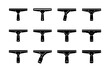 © Дар'я Солтис - Durability icon generation wiper strong vector metal black cleaner image simple blade