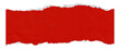 © Design Zone - Torn or ripped red paper isolated on transparent png background,realistic torn red paper edges,Torn Paper christmas frame effect mockup