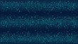 © ryzhi - Digital Horizons. Horizontal Binary Data Streams on Deep Navy Blue background