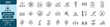 © Purnima - Botany and plant science line icon set, agricultural research and greenhouse symbol, nature biology and more vector illustration with editable stroke.
