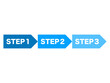 © designewb - 「STEP1」〜「STEP3」ラベルセット