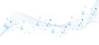 © nijom - network   background. Connections with points, lines, and people icons. abstract blue background