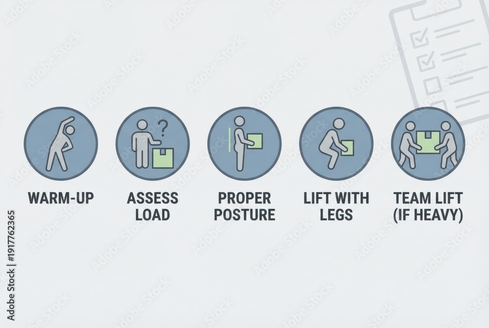 Comprehensive guide to safe lifting techniques promoting efficiency ...