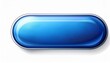 © Taylor - empty blue button isolated on white background