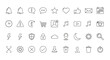 © Mehe - Essential Interface Outline Icons for Web and Mobile Applications
