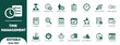 © Rina - Time Management Solid icon set. task, calendar, delegation, planner, reminder, timer, to-do list, time, workflow, and vector icons.