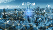 © InfiniteFlow - AI chatbot interface for customer support and automated messaging. Chatbot conversation, automation, analytics, AI user experience for modern digital business optimization service. Corpus