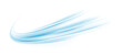 © ikril - Glowing neon laser motion line sweep along city road, highway traffic. Blue light trail speed, motion, energy while creating futuristic wave. Flow cool water turns liquid ice. Vector png illustration
