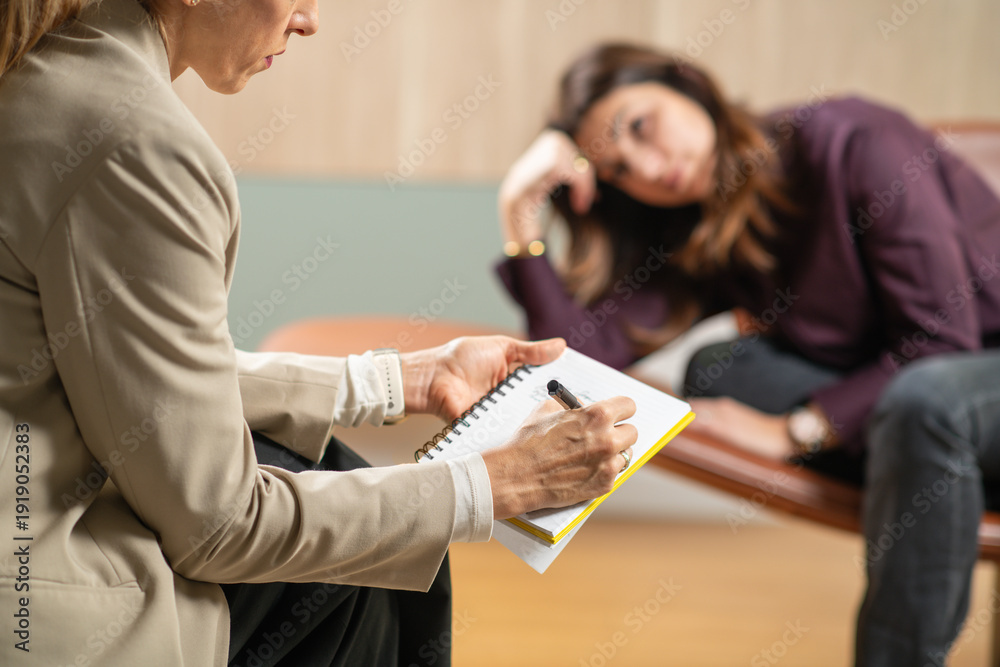 Exploring borderline personality disorder symptoms with a therapist. Highlights reflective ...