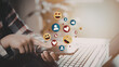 © Arjun - Social media traffic reaction