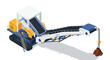 © islak - Heavy machinery equipment for construction and mining operations.