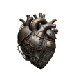 © Mai - Steampunk mechanical heart with gears and pipes