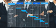 © InfiniteFlow - Panoramic banner business team standing in line together symbolize successful business partnership and professional synergy for job employment, HR agency recruitment concept. Shrewd Amity