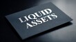 © Rakhman - Macro view emphasizing the importance of liquid assets, business card, finance in close-up, financial security, fiscal policy, wealth management, money