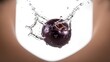 © Fay Stock - Plum Dropping into Water Splash.