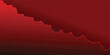 © MohSamsudin - A vibrant red graph illustrating a significant downward trend and financial decline over time, symbolizing losses and market crashes.