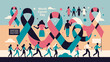 © Fitrah - World Cancer Day Awareness Ribbon