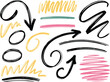 © VectorNest - Vector illustration set of abstract sea themed symbols and icons